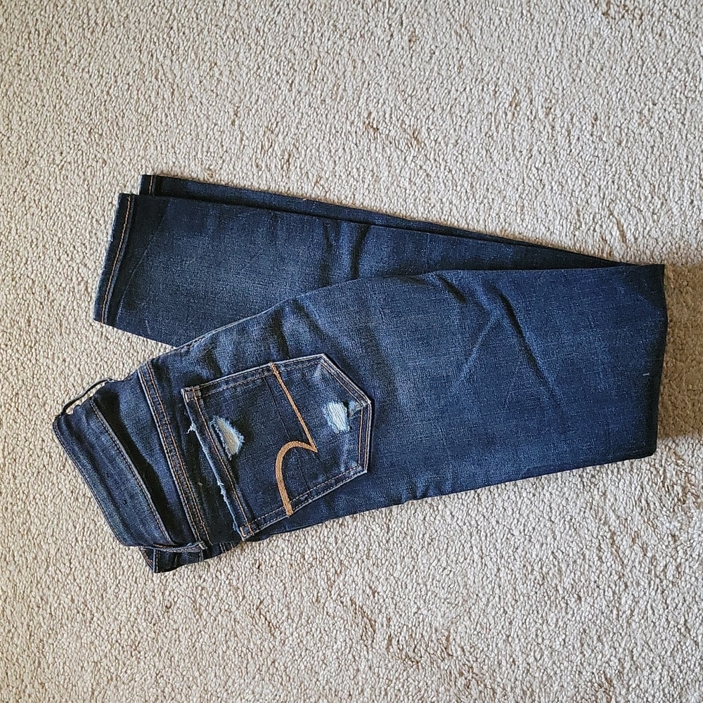 American Eagle Super Low Jegging (size 0) - Picture 4 of 6